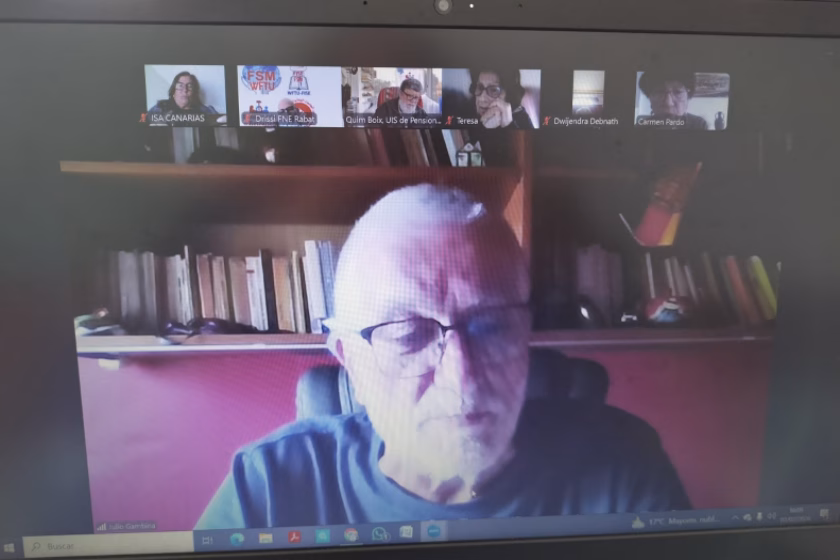 Reunión del Comité Ejecutivo de la Unión Internacional Sindical de Pensionistas Y Jubilados de la FSM