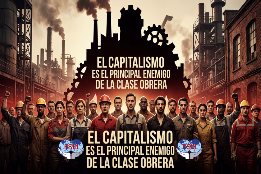 El Capitalismo el principal enemigo de la clase obrera.