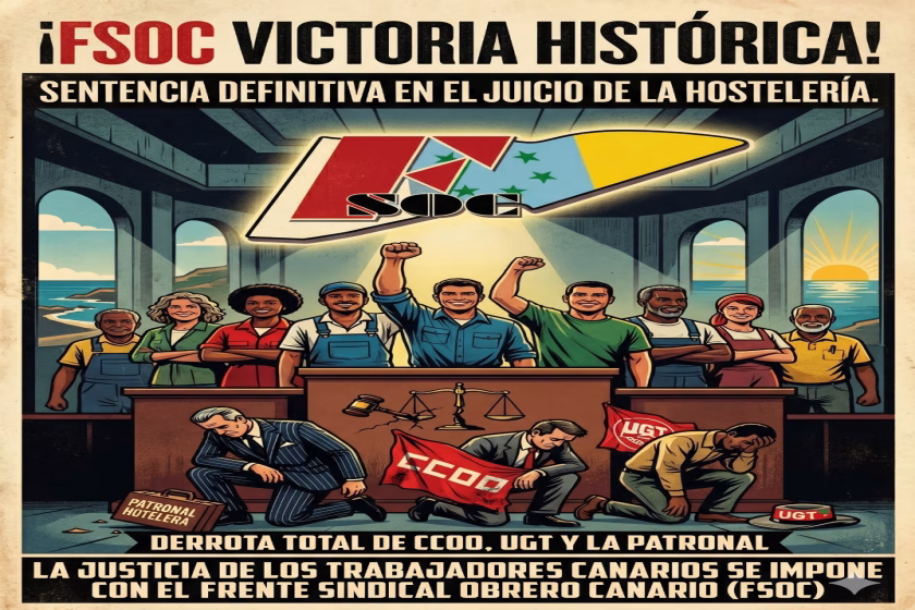 Varapalo judicial al acuerdo discriminatorio firmado por CCOO, Ugt y la patronal en la hostelería de la provincia de Las Palmas